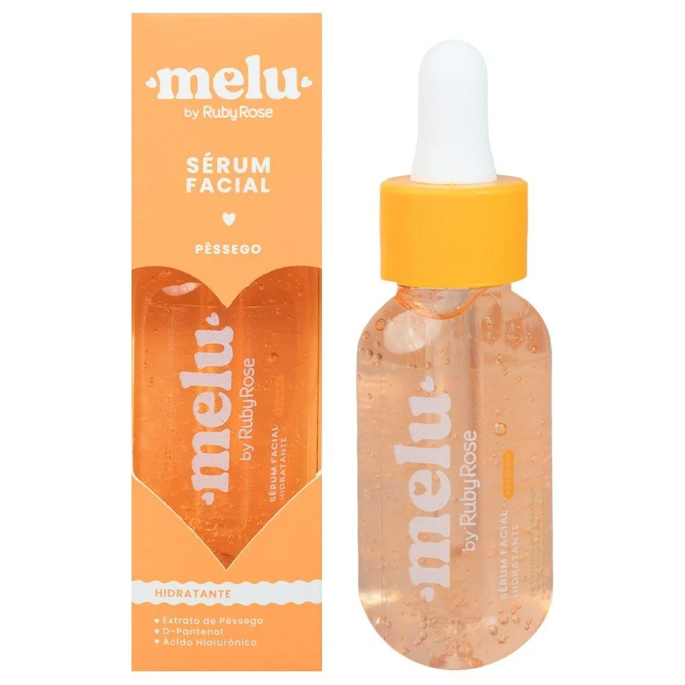 Sérum Facial Hidratante Pêssego Melu - Ruby Rose