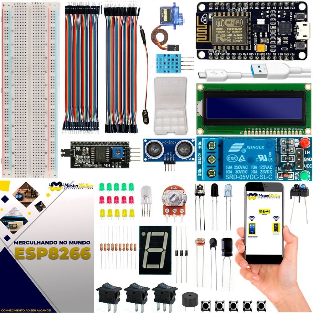 Kit Arduino Completo Iniciante Robótica Automação + Brinde !