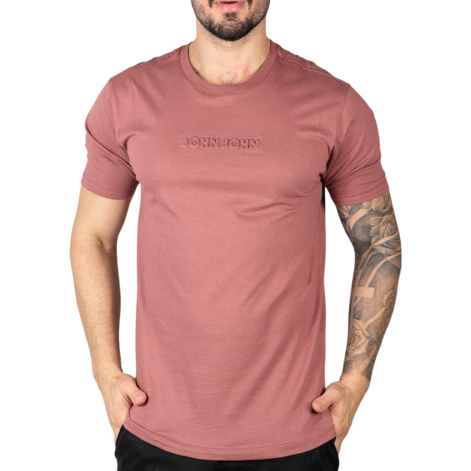 Camiseta John John Masculina Basic Red em Promoção na Americanas