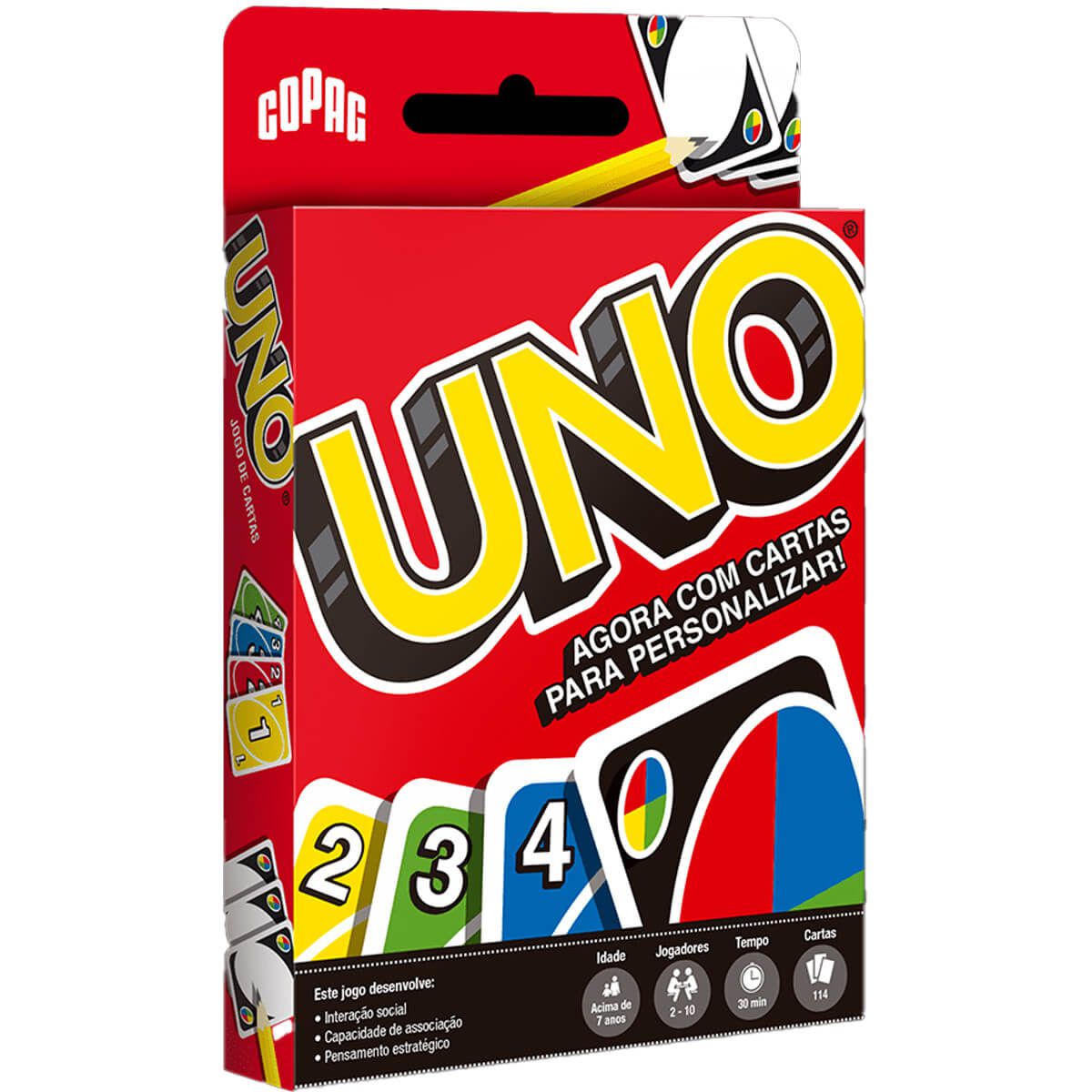 Uno jogo de cartas  Elo7 Produtos Especiais