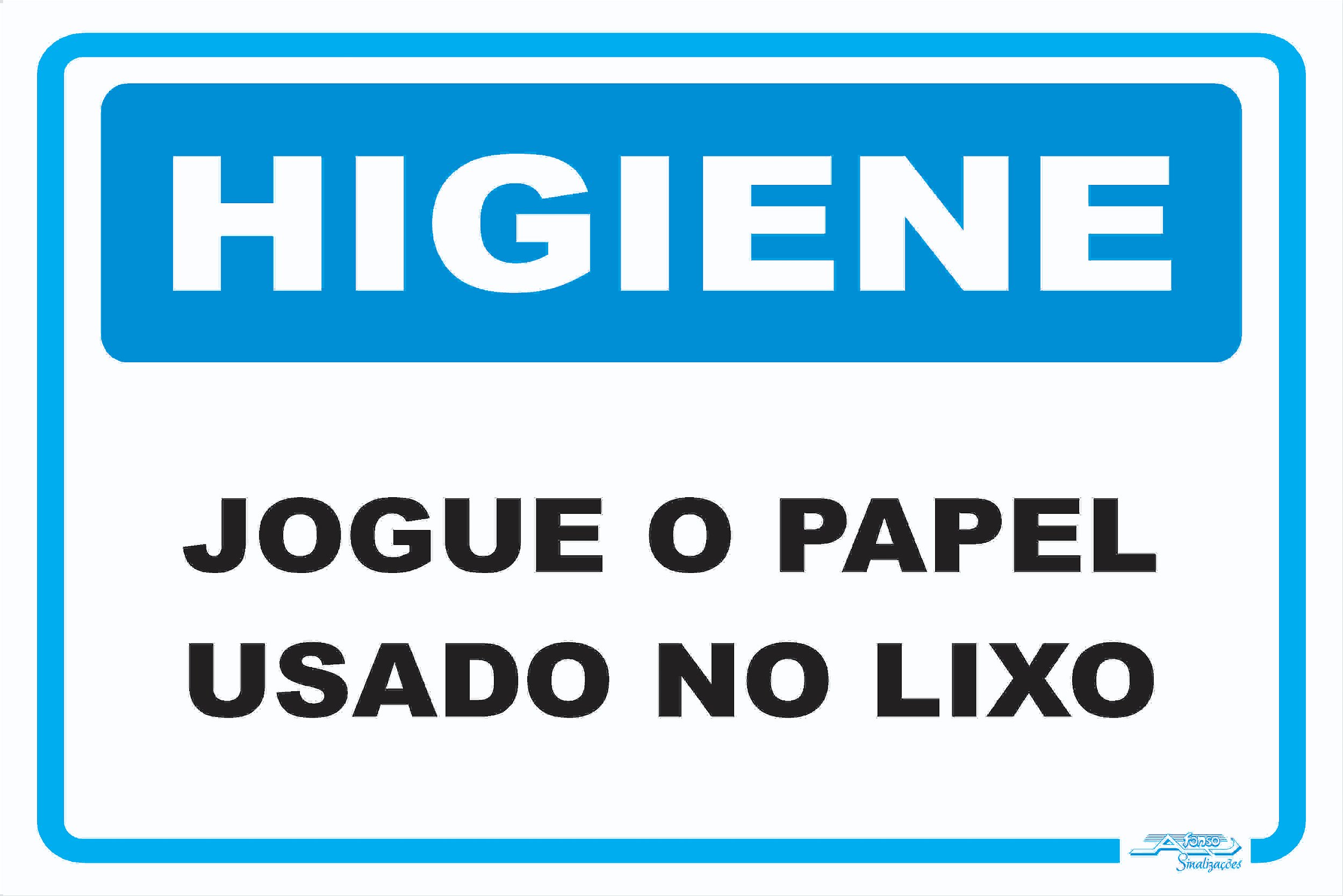 Jogue o Papel Usado No Lixo