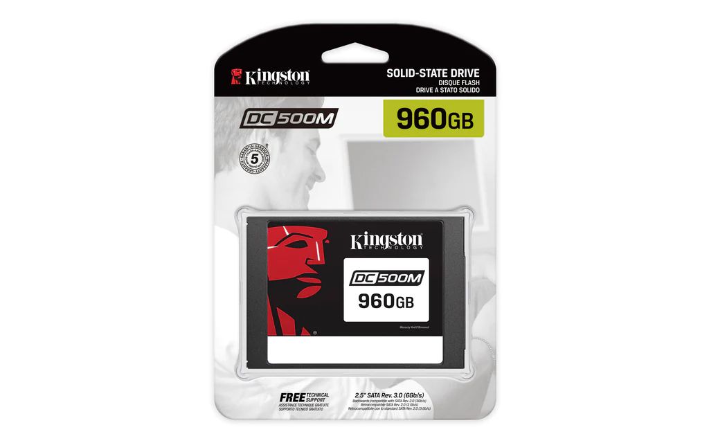 SSD KINGSTON 960GB, 2,5 SATA 3, DATA CENTER - Verlin Soluções em TI