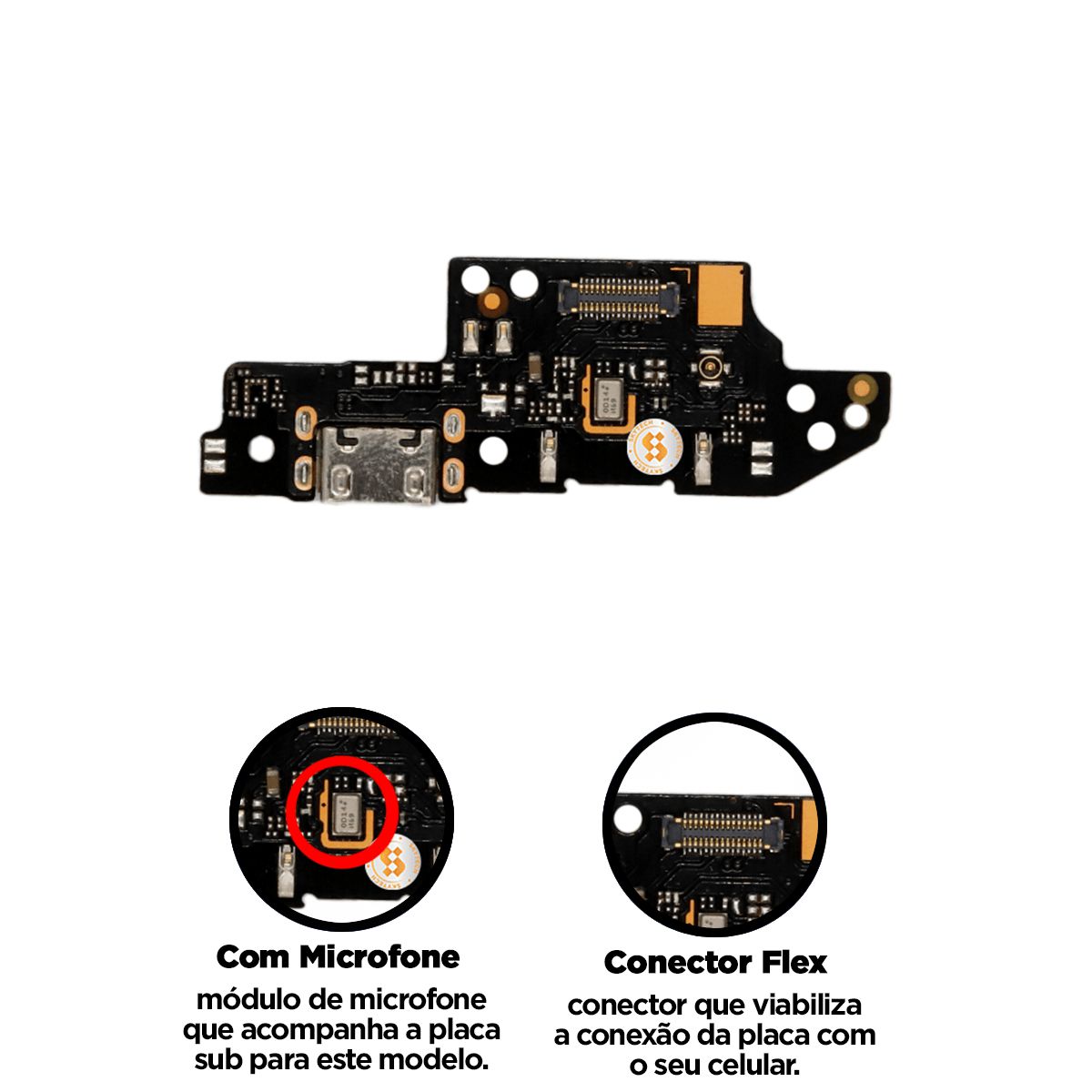 Flex Sub Placa Redmi 9 / 9a / 9c - PK Mobile - A sua Distribuidora de  componentes p/ celulares.