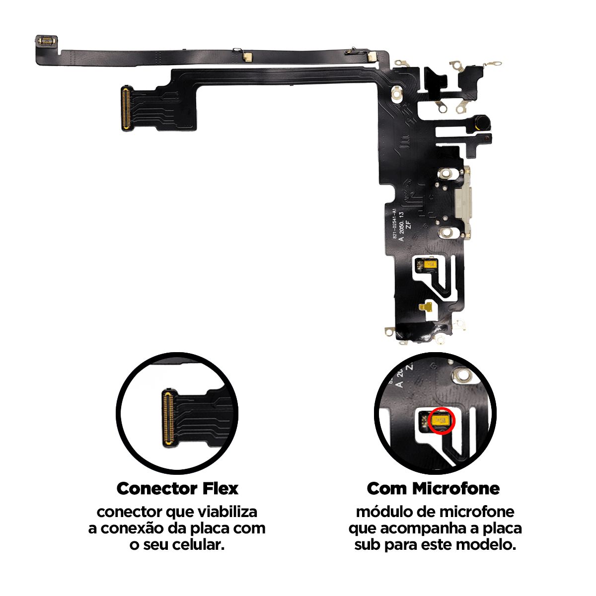 Flex Conector de Carga iPhone 12 Pro Max - Original