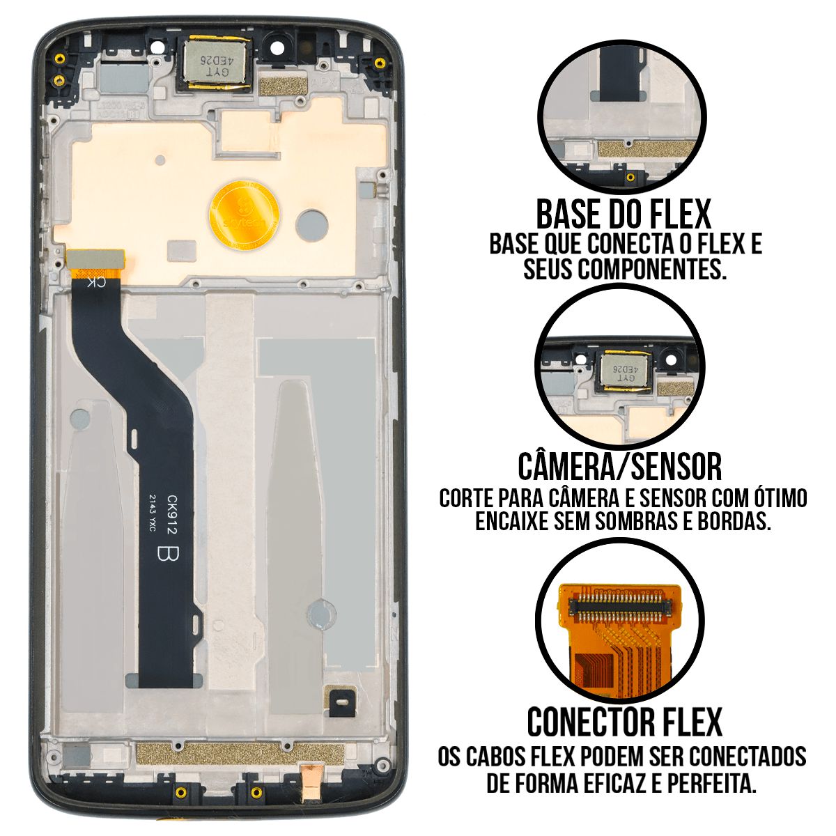 Biometria Moto E4 / E4 Plus / G5 Compatível com Motorola - SkyTech Solutions