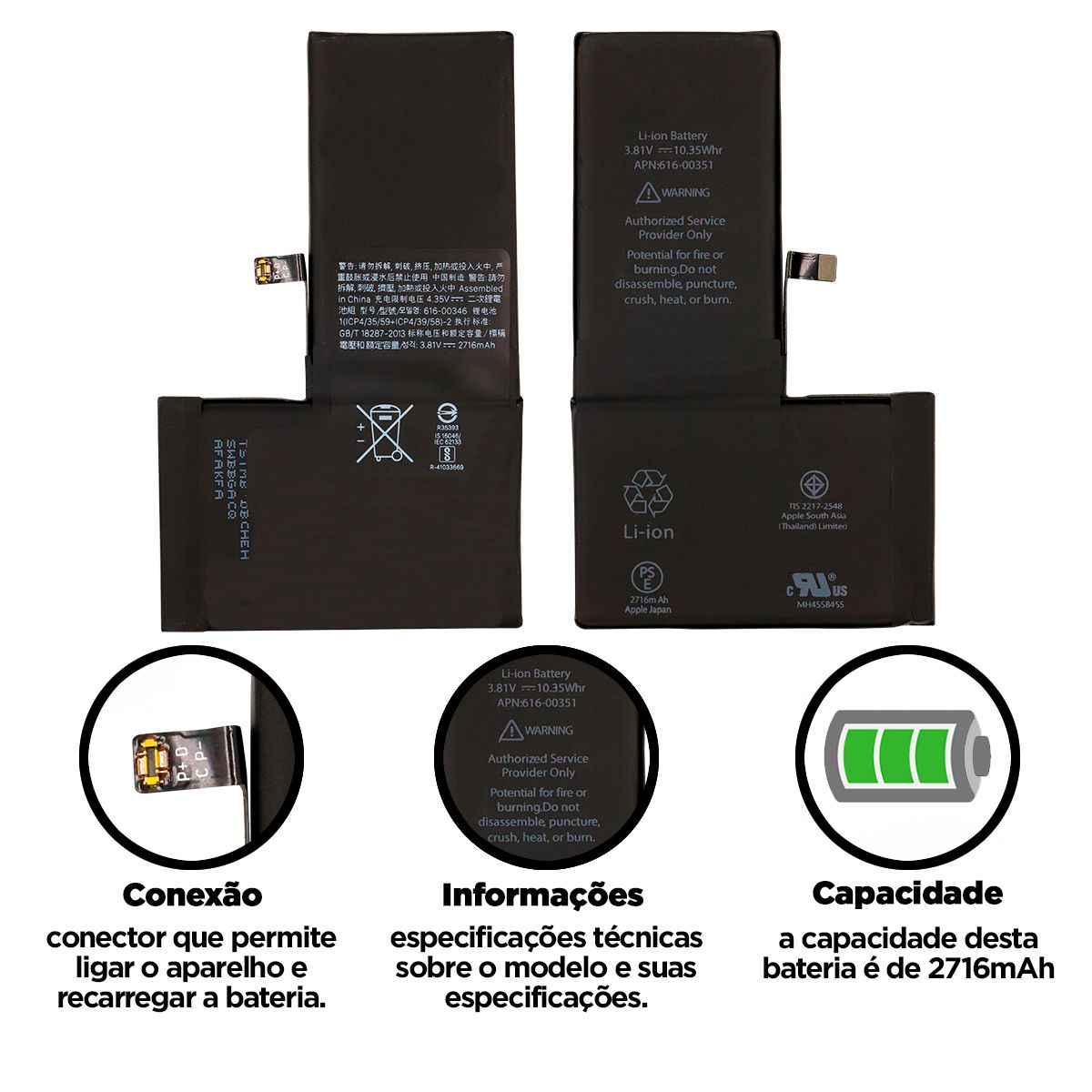 Bateria Iphone 6S Original (Foxconn)