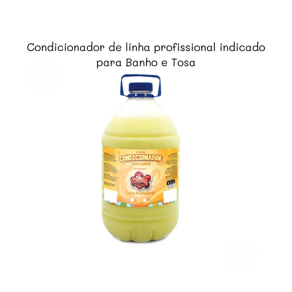 Foto de Condicionador Catdog Para Cães - Frasco 5 Litros | Hidratante E Reconstrutor De Pelos