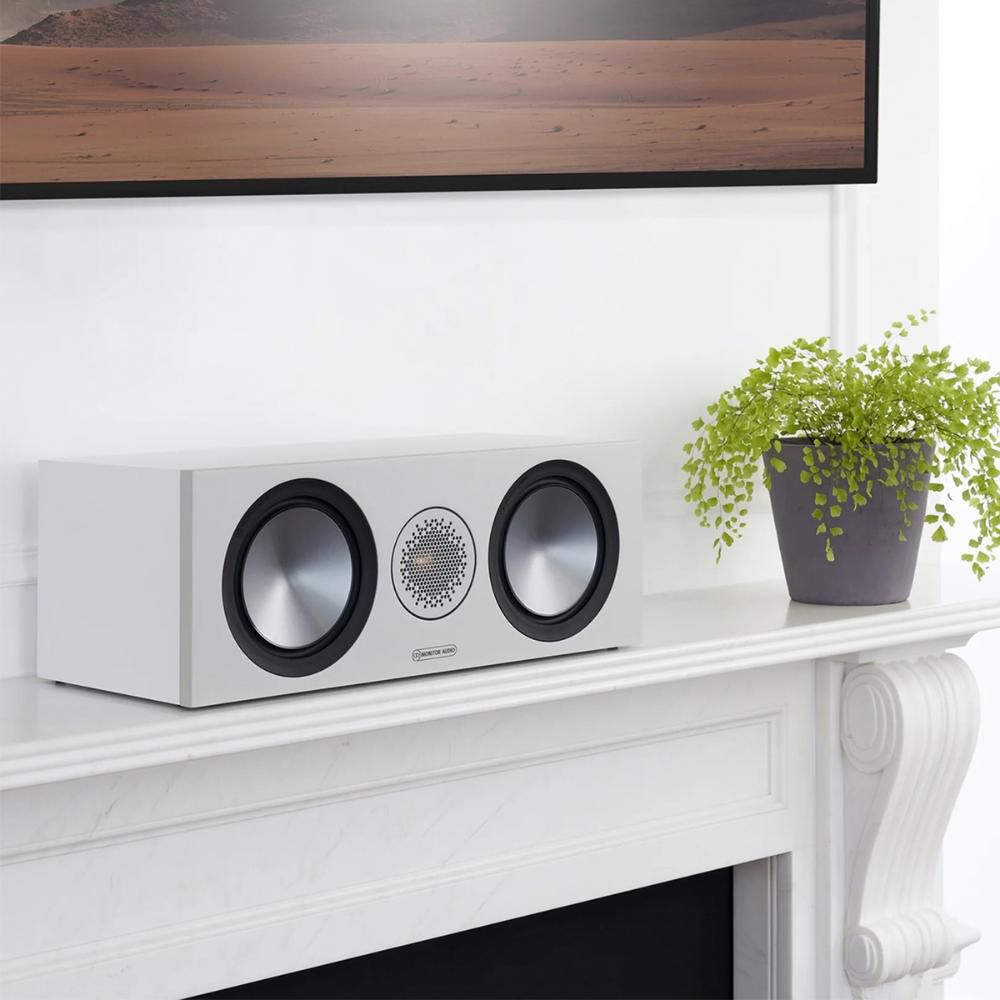 Monitor Audio Bronze C150 6G – Canale Centrale Bianco, Tweeter 25 Mm E 2x140 Mm C-CAM, 8 Ohm, Home Cinema - 3