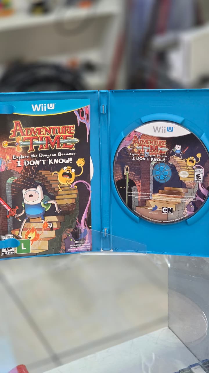 Adventure Time Wii U Seminovo - Comprar Games - Loja de games no ABC ...