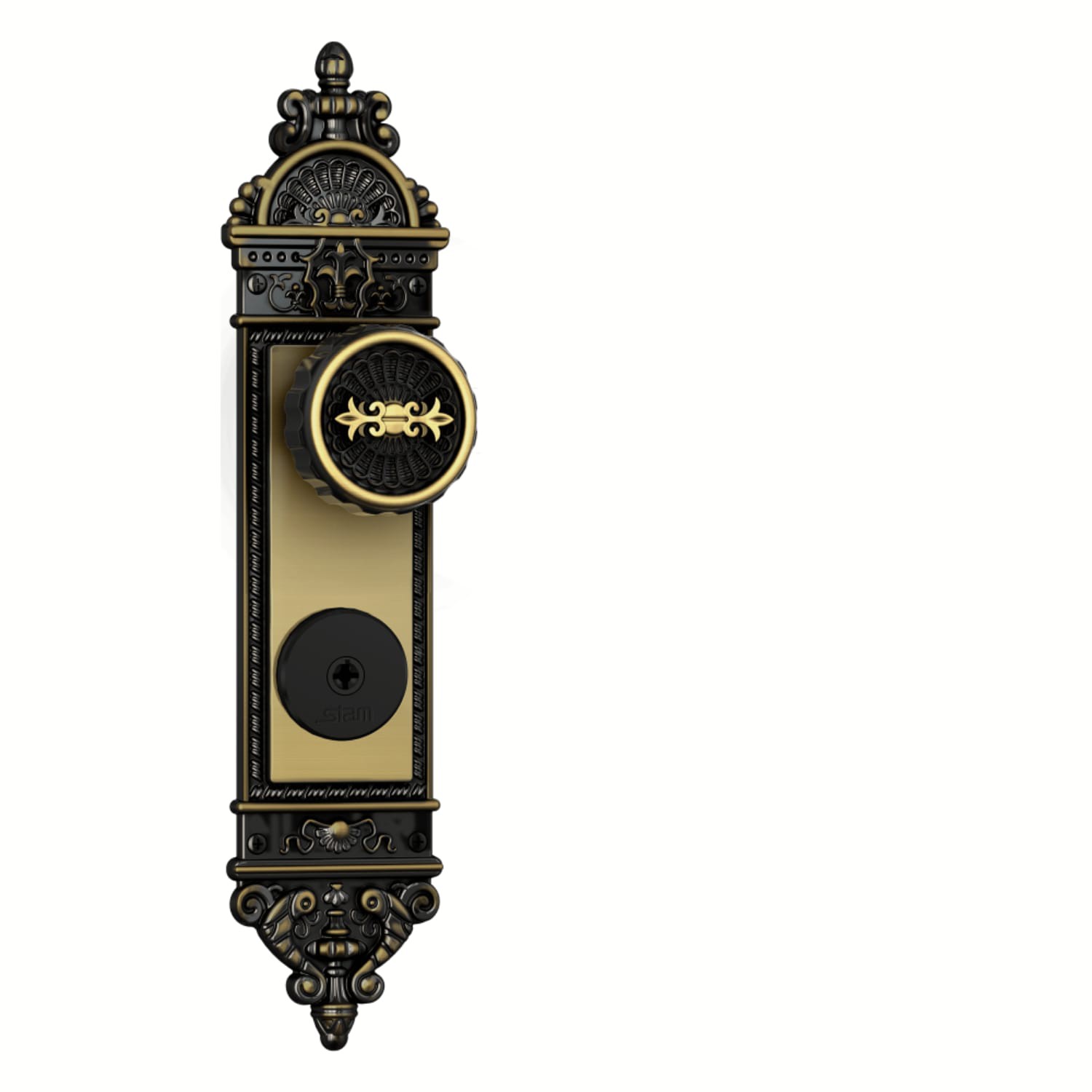 Fechadura Para Porta Externa Tetra Espelho Colonial 1500\06 - Stam - Casa  Castelo - Tudo em fechaduras, maçanetas e dobradiças