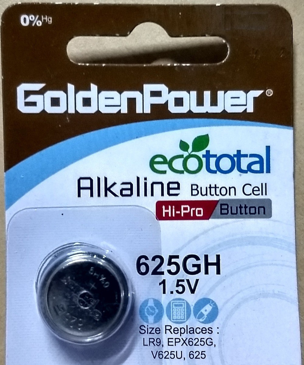 Kit com 2 bateria epx625g V625u 625gh Lr9 1.5v Golden Power - Peças ...