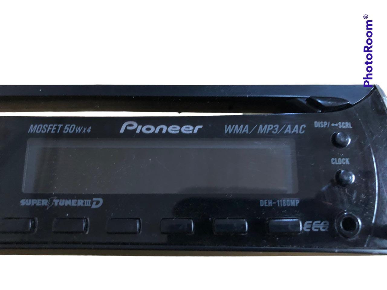 Frente radio Pioneer Mosfet 50Wx4 Loja de Peças para Carros na 
