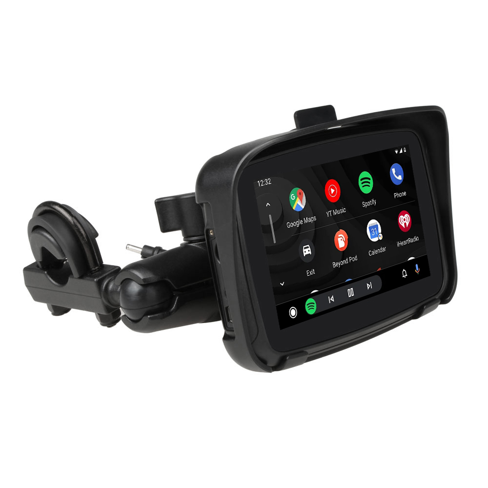 Dispositivo leva Android Auto e Apple CarPlay para qualquer moto