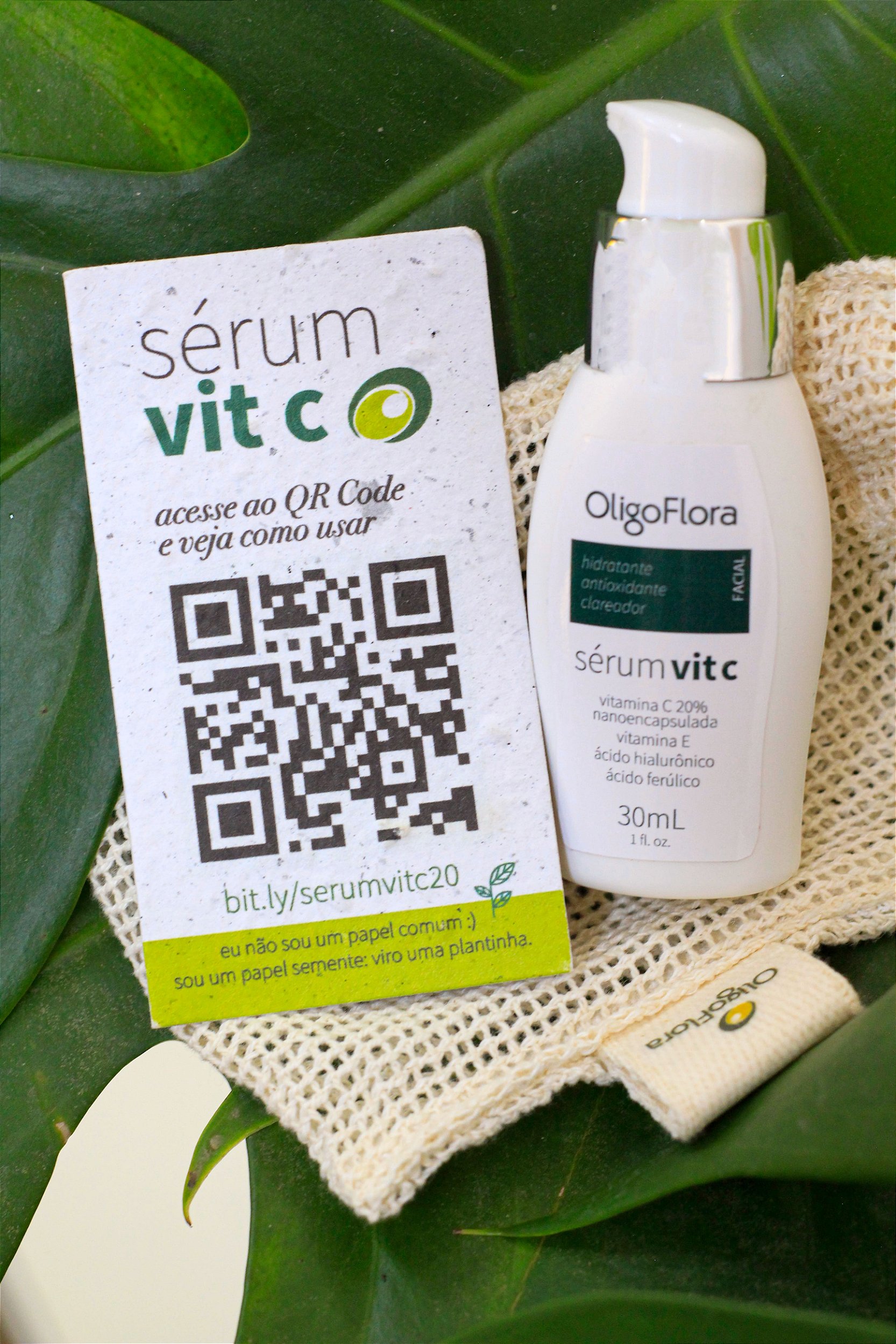 Sérum Vit C – 20% Nanoencapsulada - oligoflora