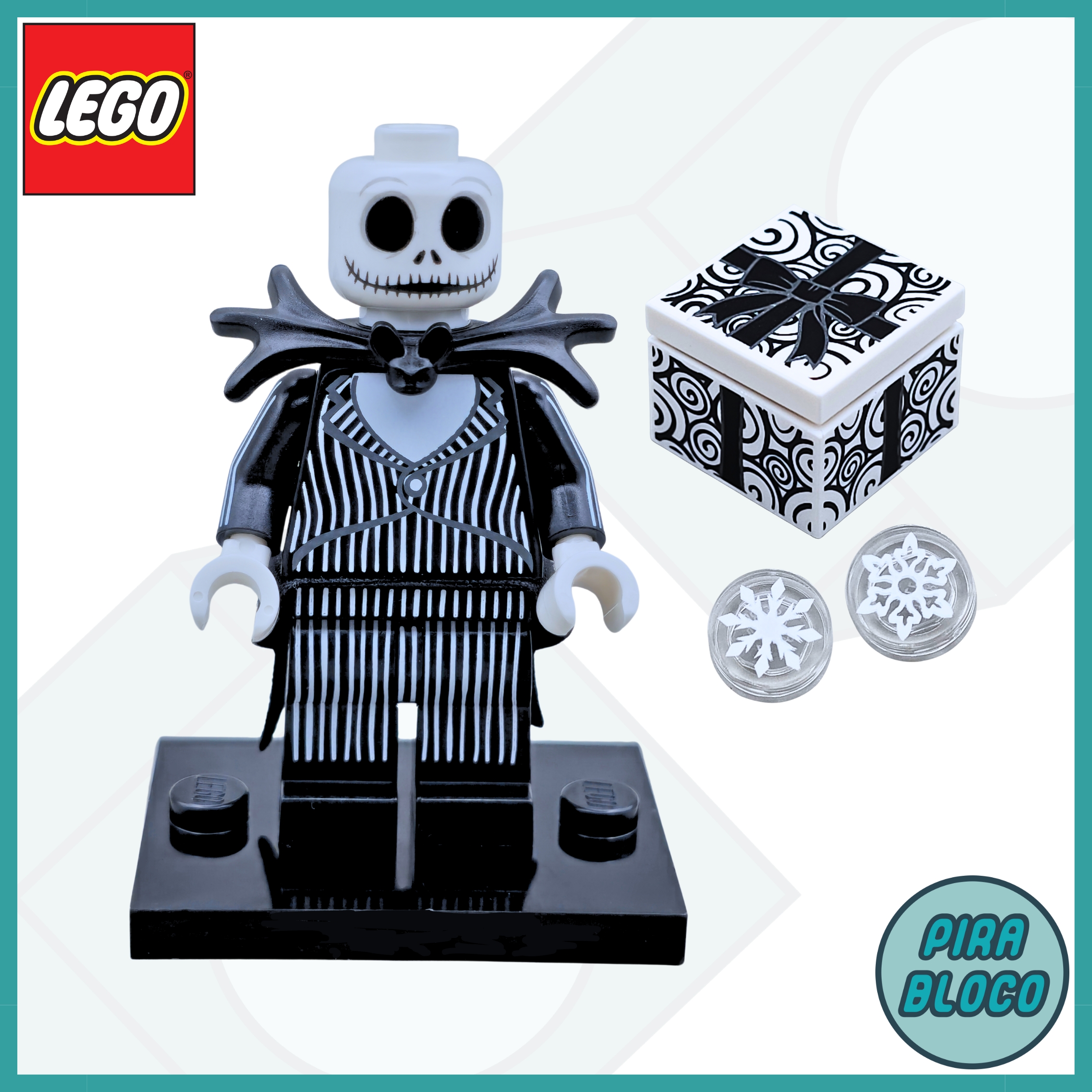 LEGO®️ Jack Skellington Disney Série 2 PiraBloco