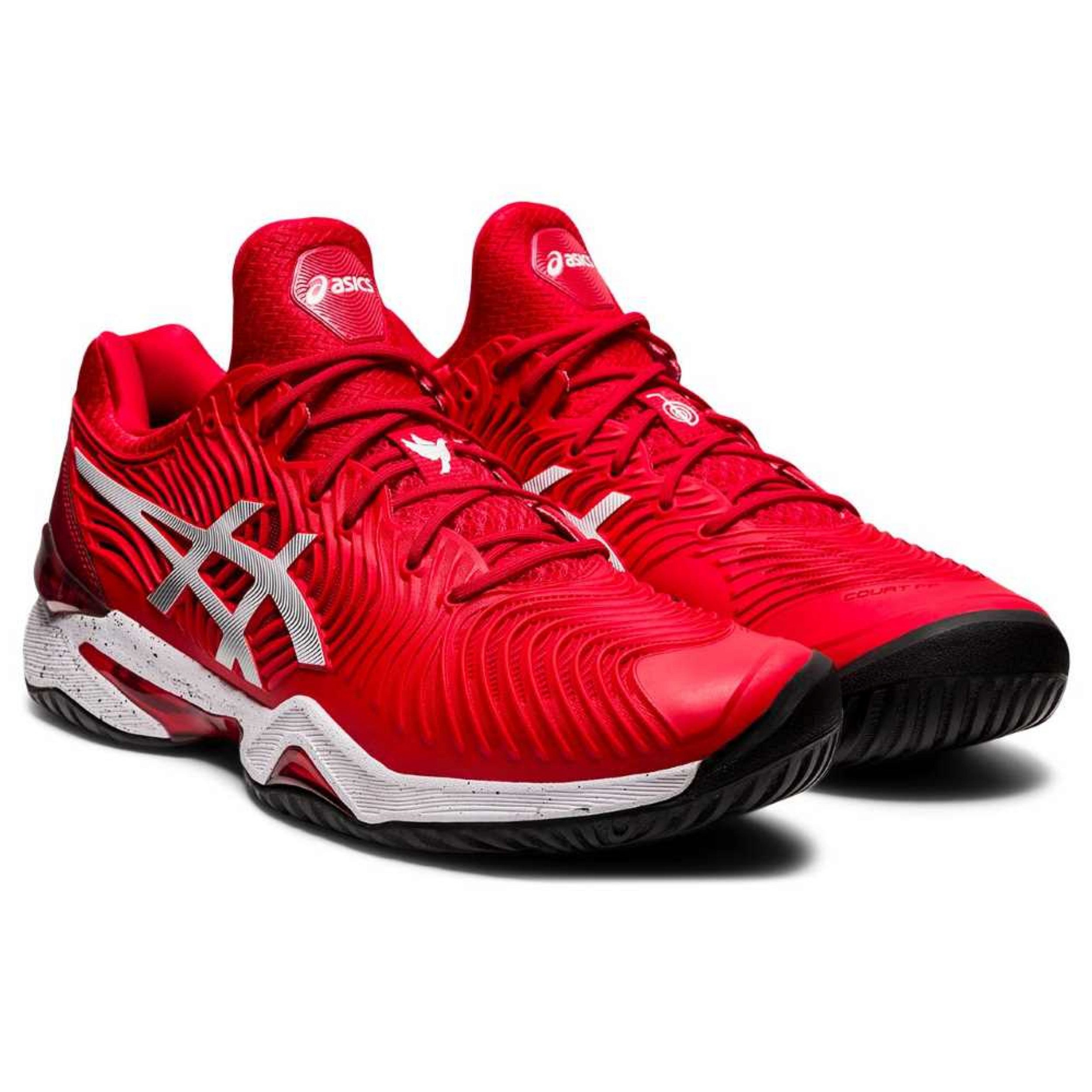 Tênis Asics Court FF Novak L.E. - Masculino - Vermelho - Favorita