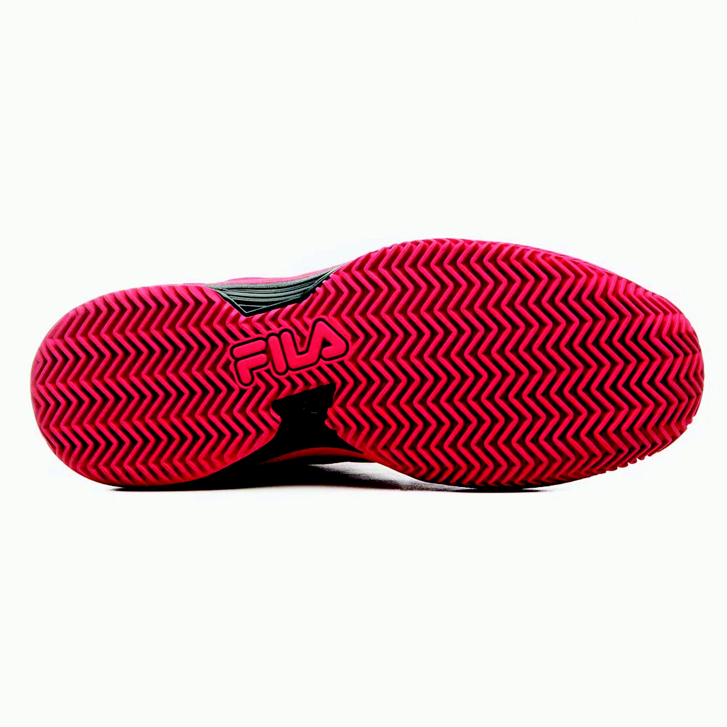 Tênis Fila Axilus Ace Clay - Masculino Vermelho - Favorita Padel