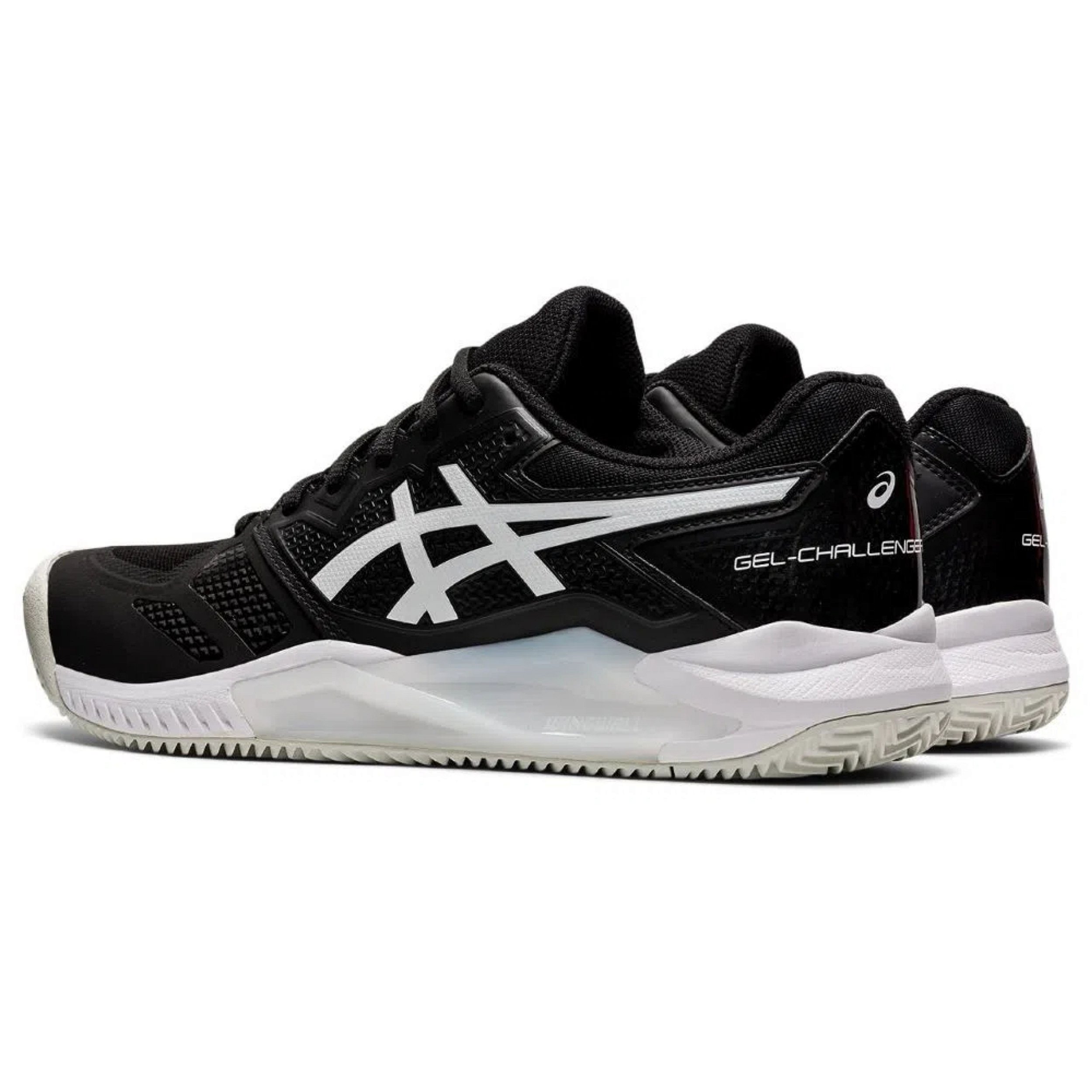 フェイスジェル・ゲル 310 Tênis Asics Gel-Challenger 13 Clay - Masculino - Preto/Branco