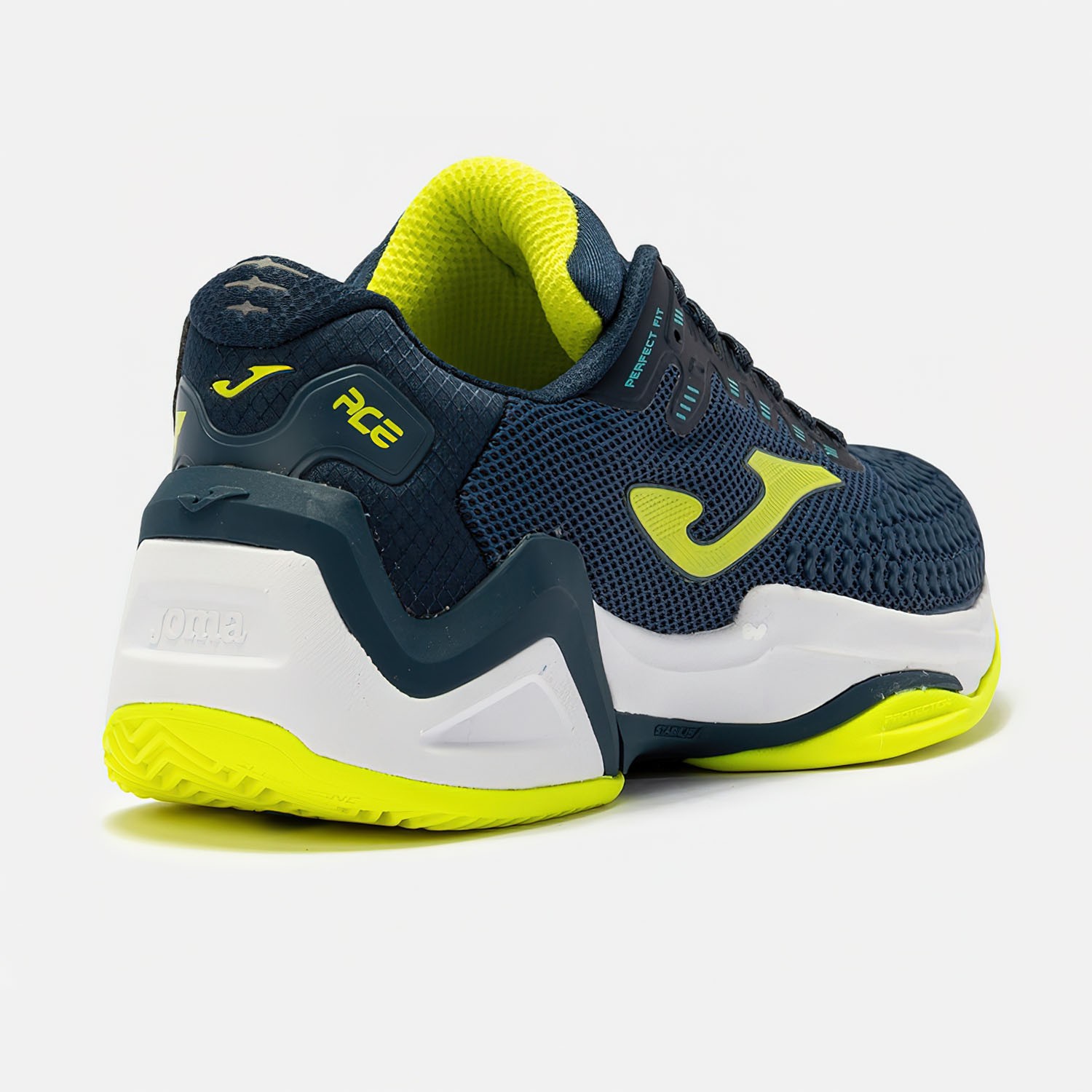 yuma Joma Ace Clay Navy Lemon Fluor – Masculino - Favorita Padel