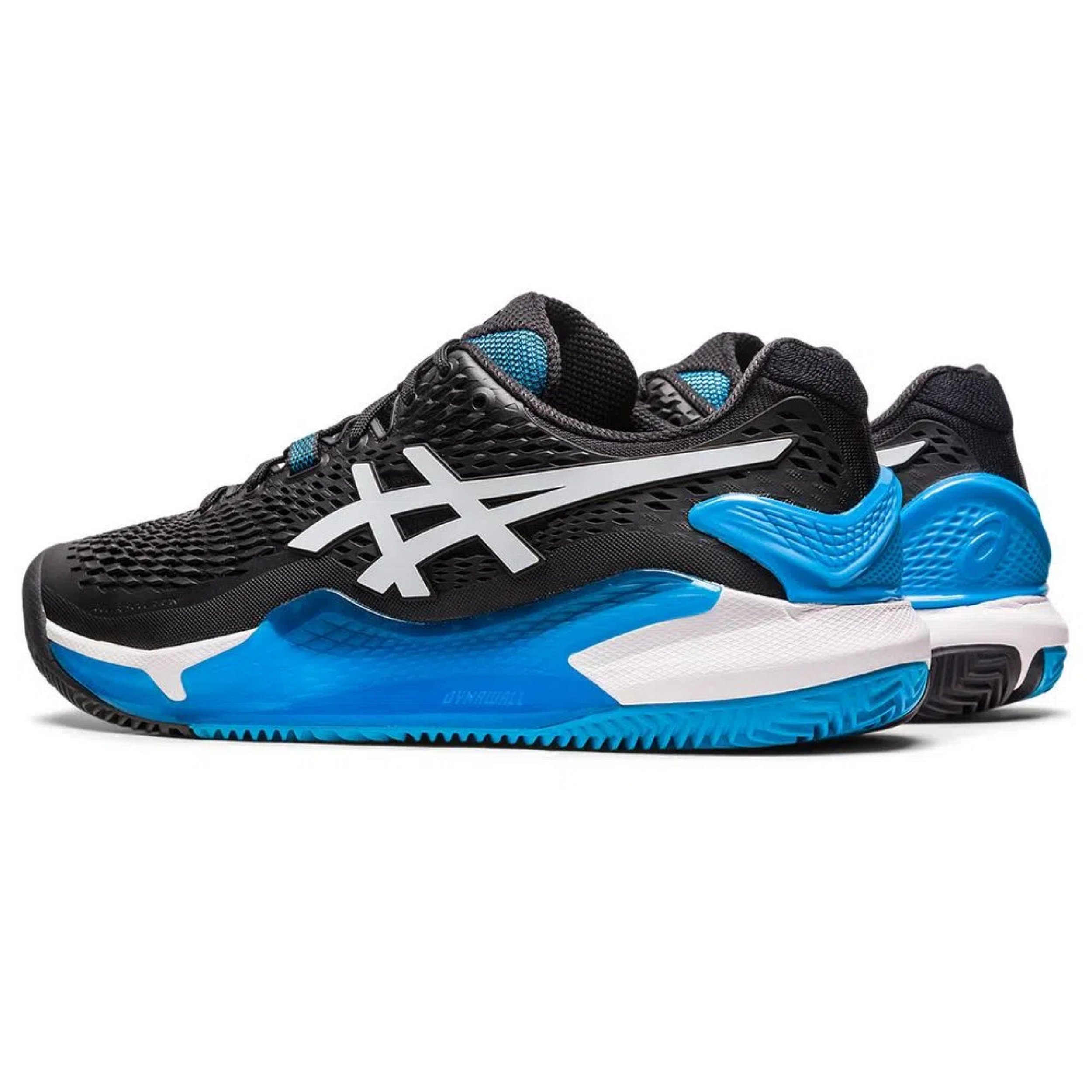 Tênis Asics Gel-Resolution 9 Clay - Masculino – Preto - Favorita Padel