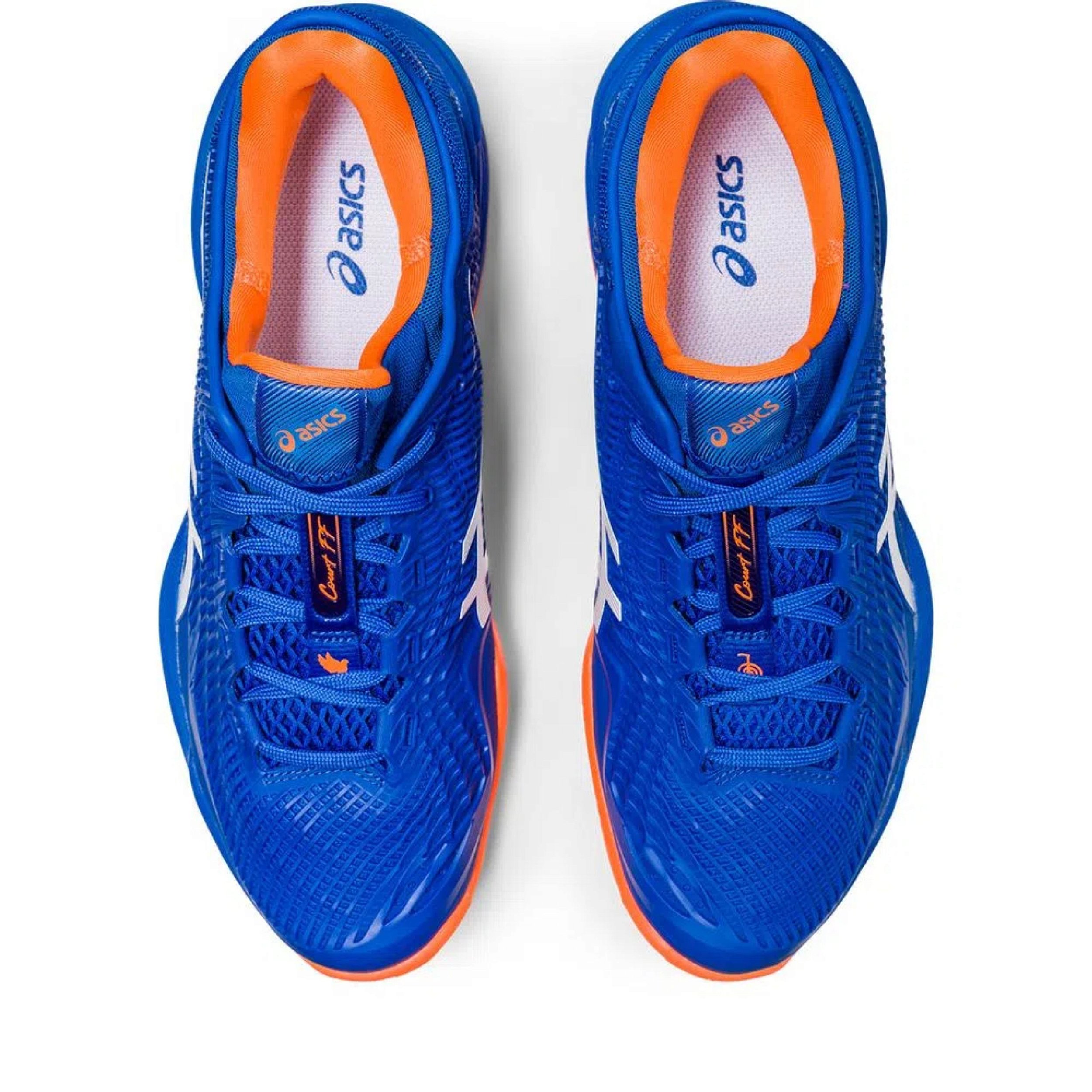 Tênis Asics Court FF 3 Novak Clay - Masculino – Azul - Favorita Padel