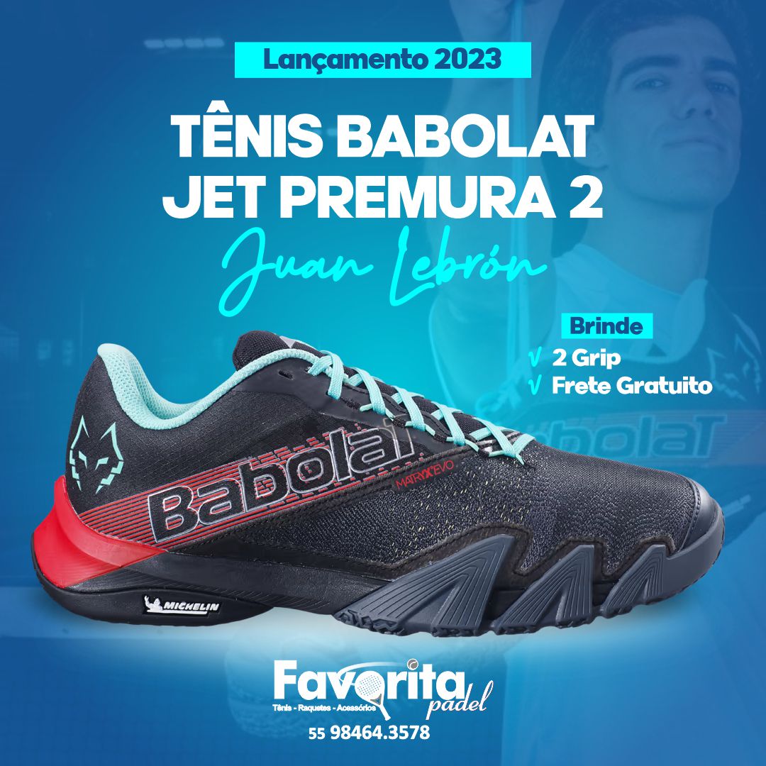 T nis Babolat Jet Premura 2 Juan Lebr n Masculino Favorita Padel