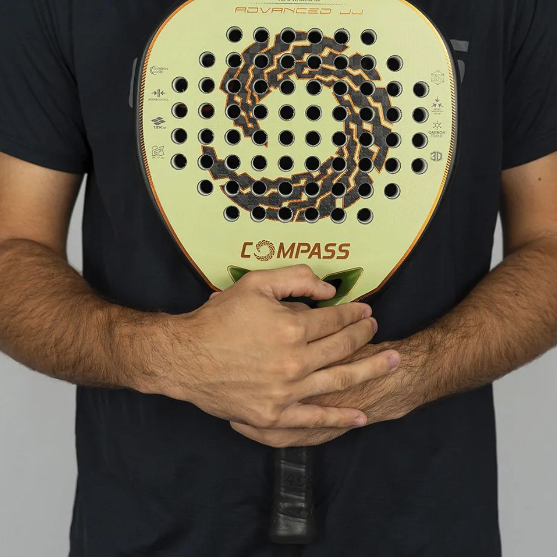 Raquete de Padel Compass Advanced JJ 12k 2024 - Favorita Padel