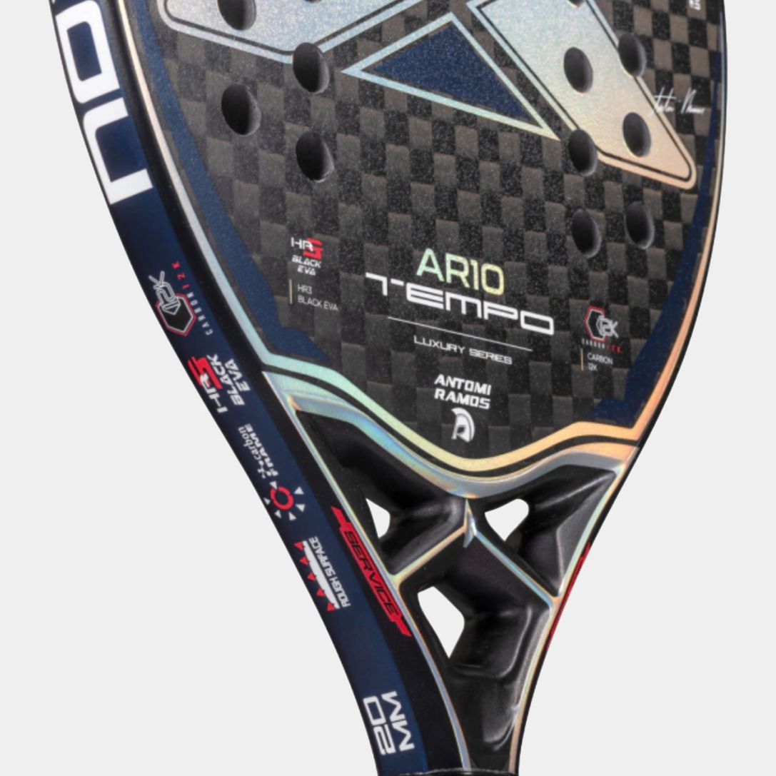 【ARS10】荘厳なるブレイズファント ORR Premium Black Raquete de Beach Tennis AR10 Tempo Nox - Favorita Padel