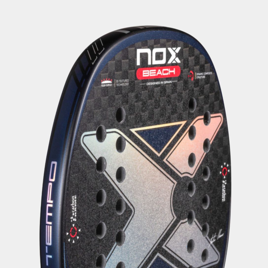 Raquete de Beach Tennis AR10 Tempo Nox - Favorita Padel