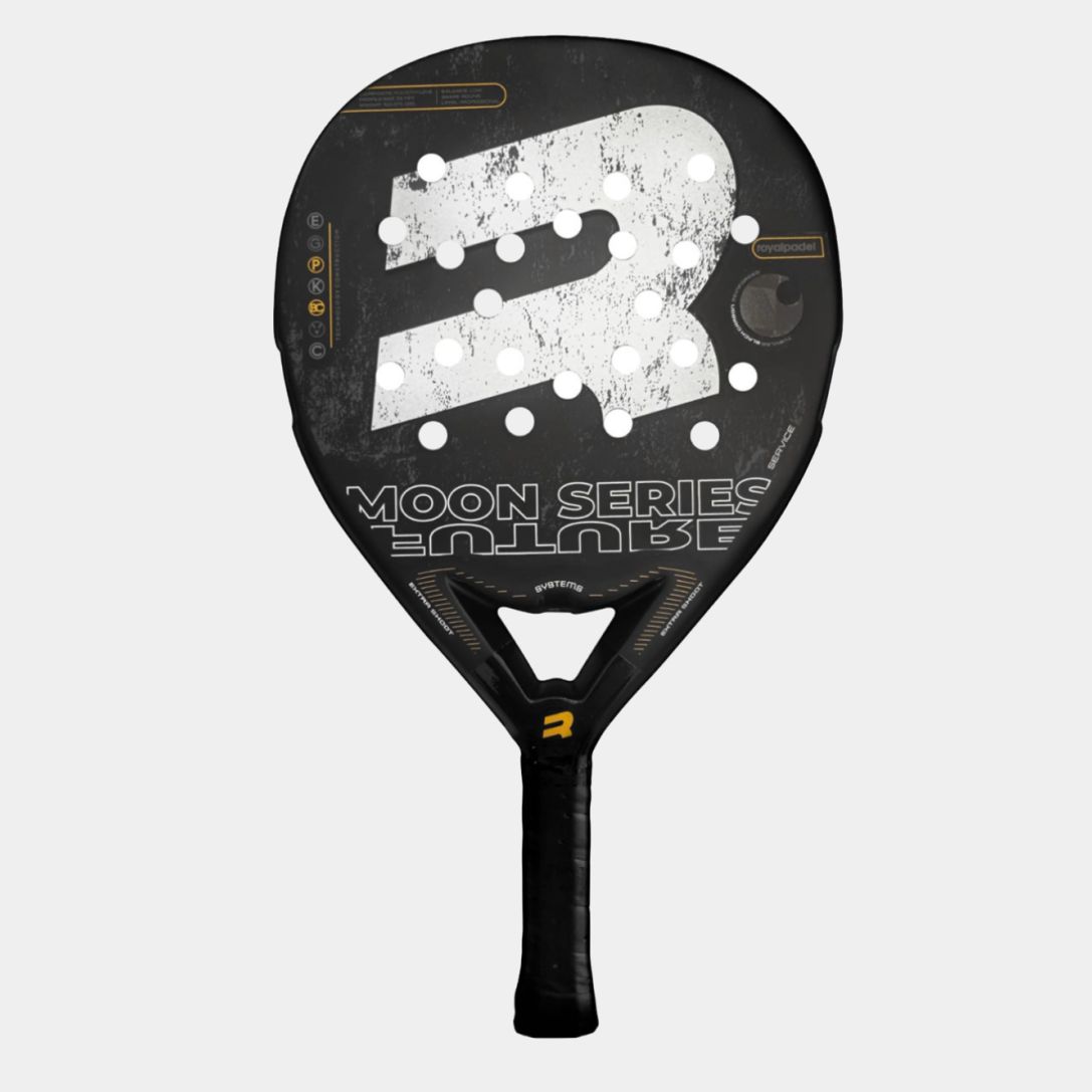 Raquete de Padel Royal Padel Future Moon Series – Fiber Gold