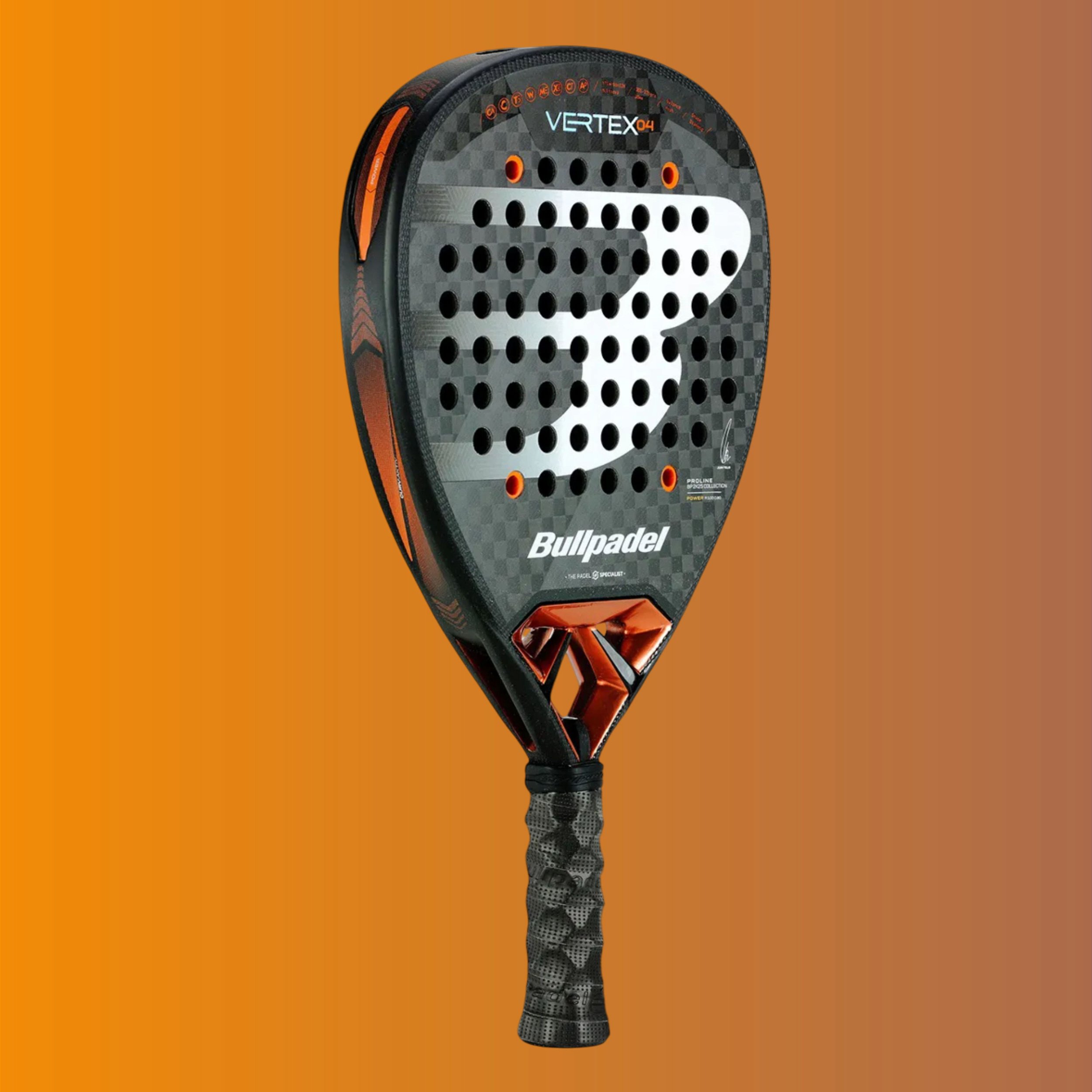 Raquete Padel Bullpadel Vertex 04 2025 12K - Juan Tello - Favorita