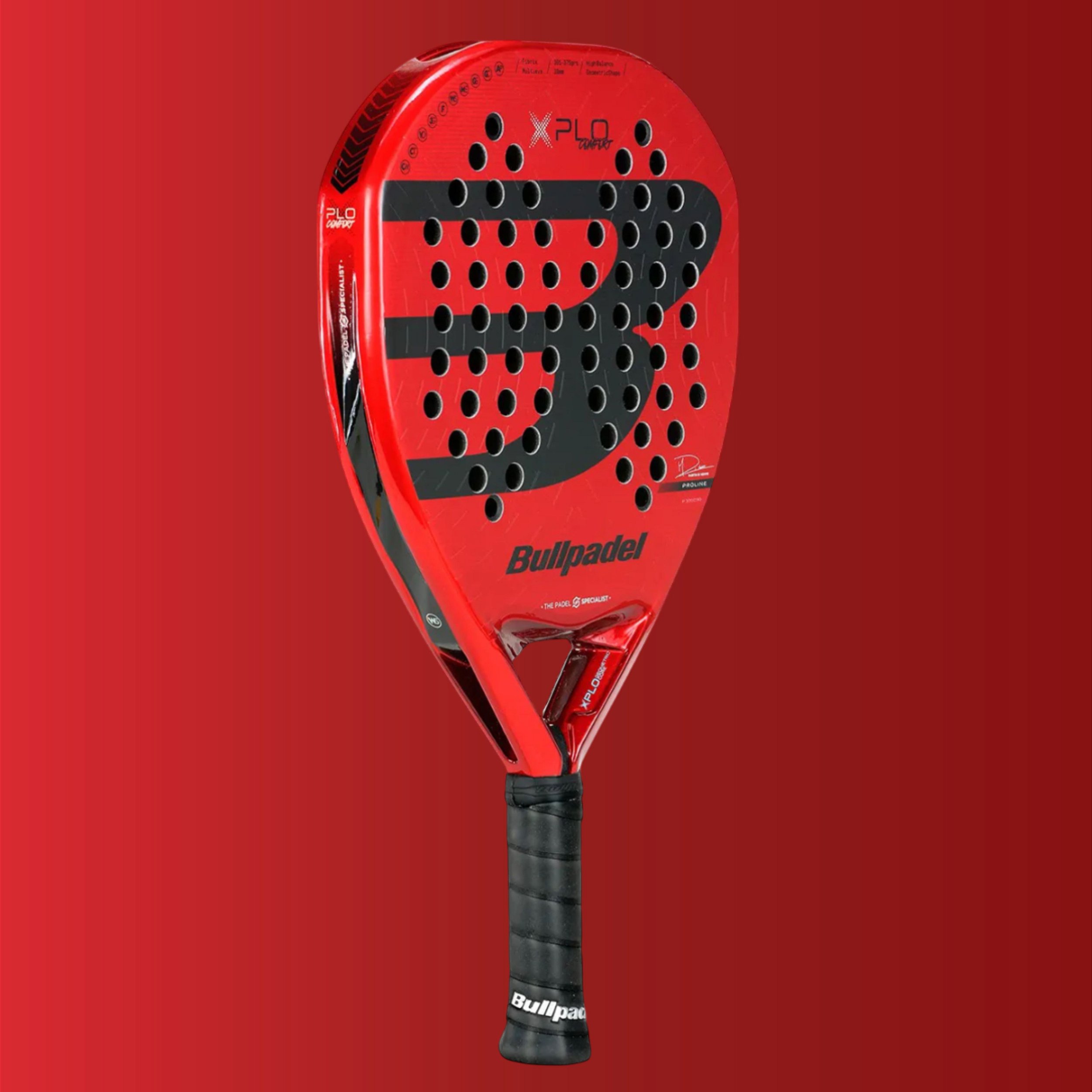 Raquete Padel Bullpadel XPLO Comfort 2025 Fibrix - Martin Di Nenno