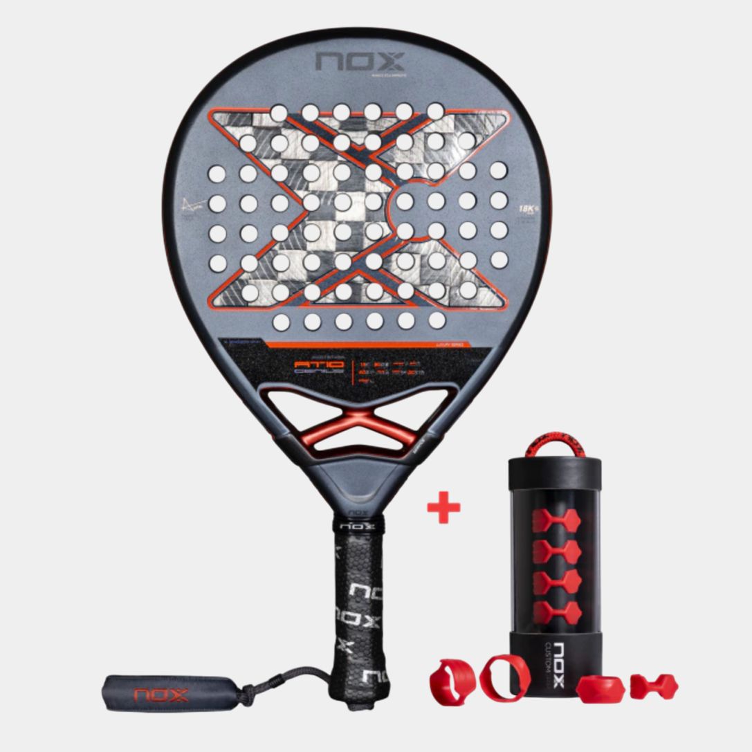 Raquete de Padel AT10 GENIUS 18K Alum 2025 | NOX - by Agustín