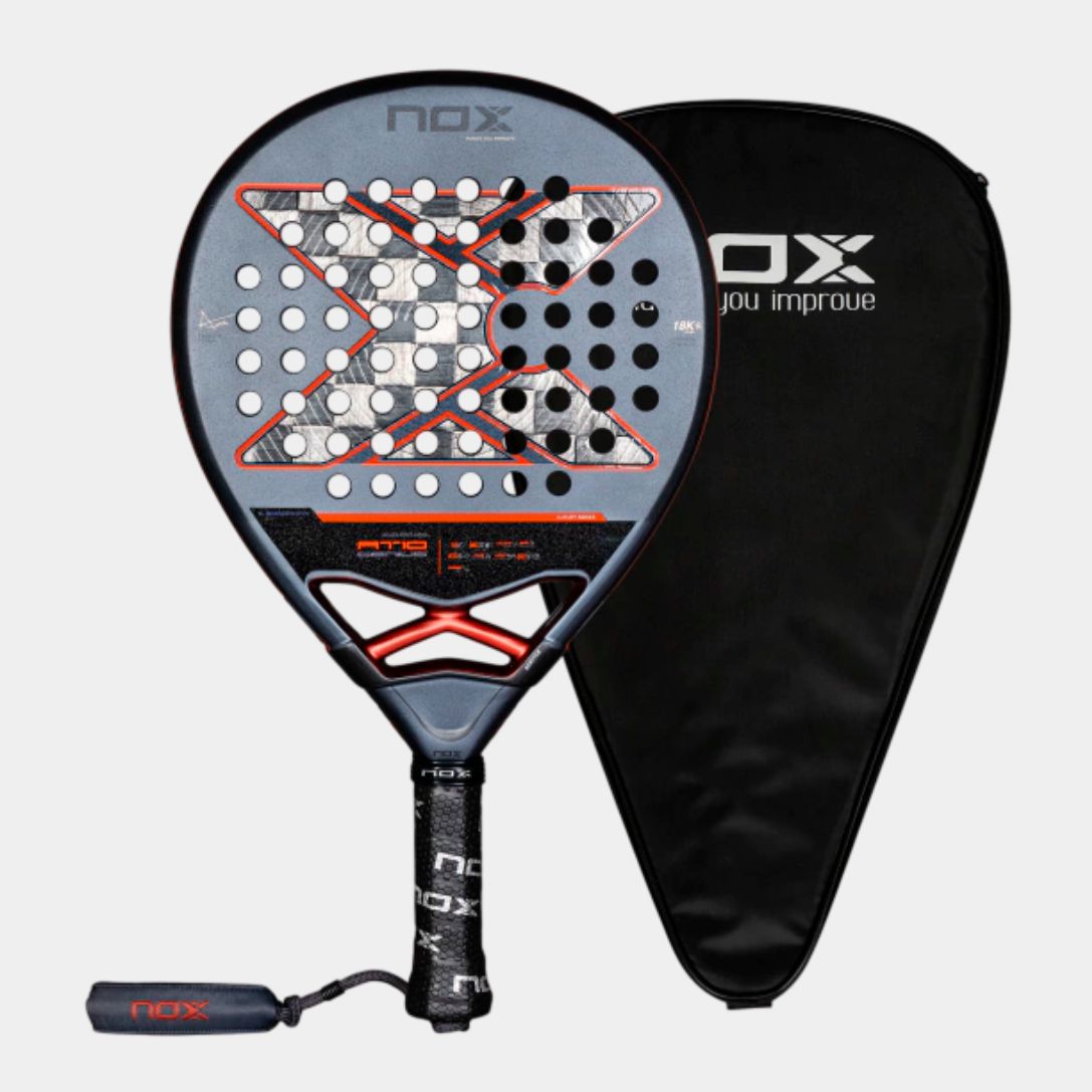 Raquete de Padel AT10 GENIUS 18K Alum 2025 | NOX - by Agustín