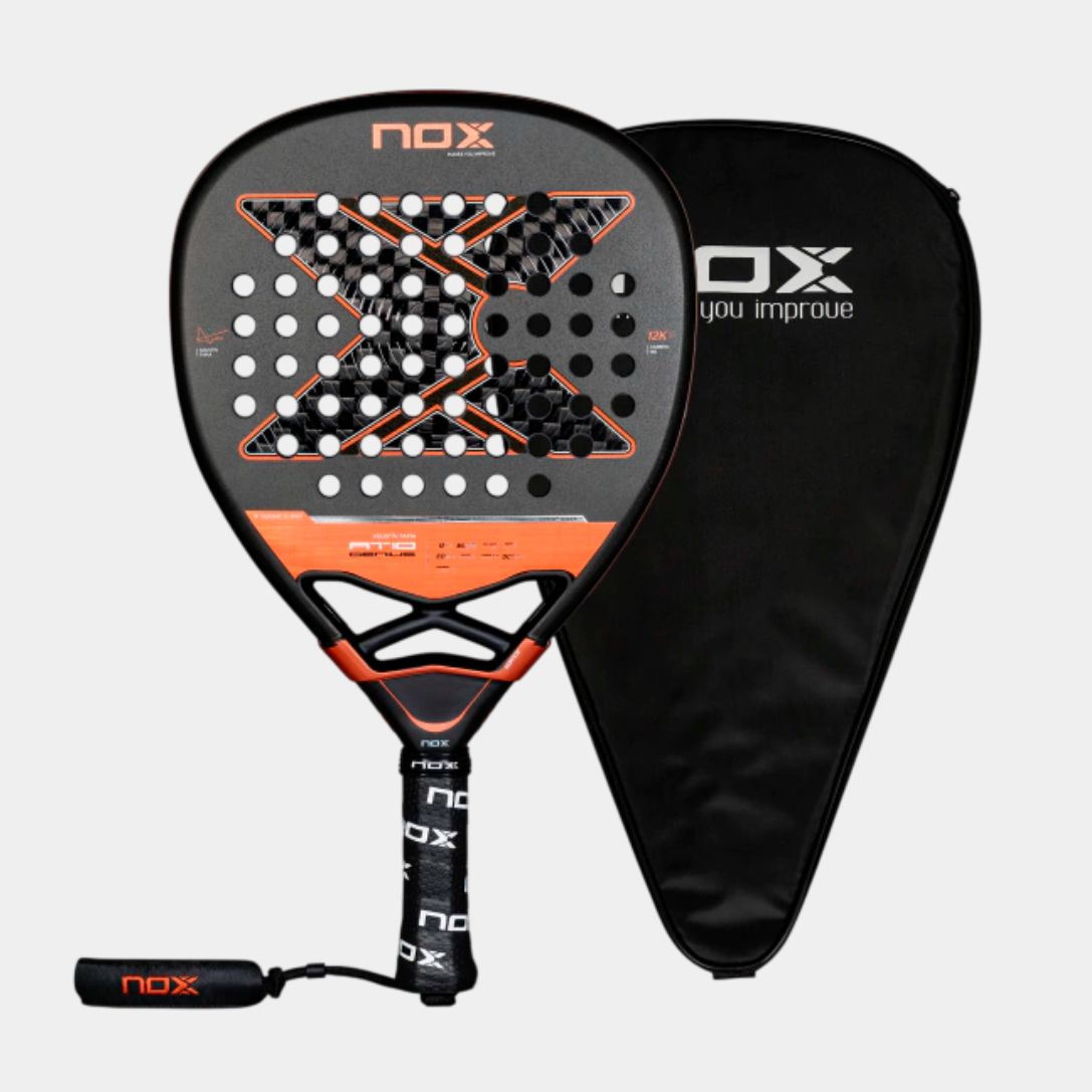 Raquete de Padel AT10 GENIUS ATTACK 12K 2025 | NOX - by Agustín