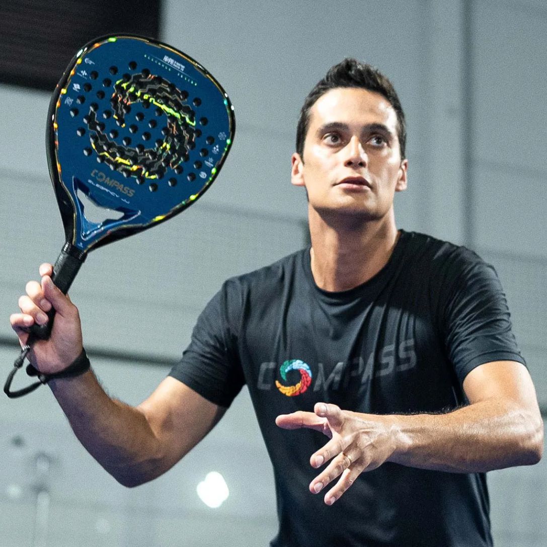 その他 HermosoLago Raquete de Padel Compass Elegancy JJ 12k 2025 - Júlio Julianoti