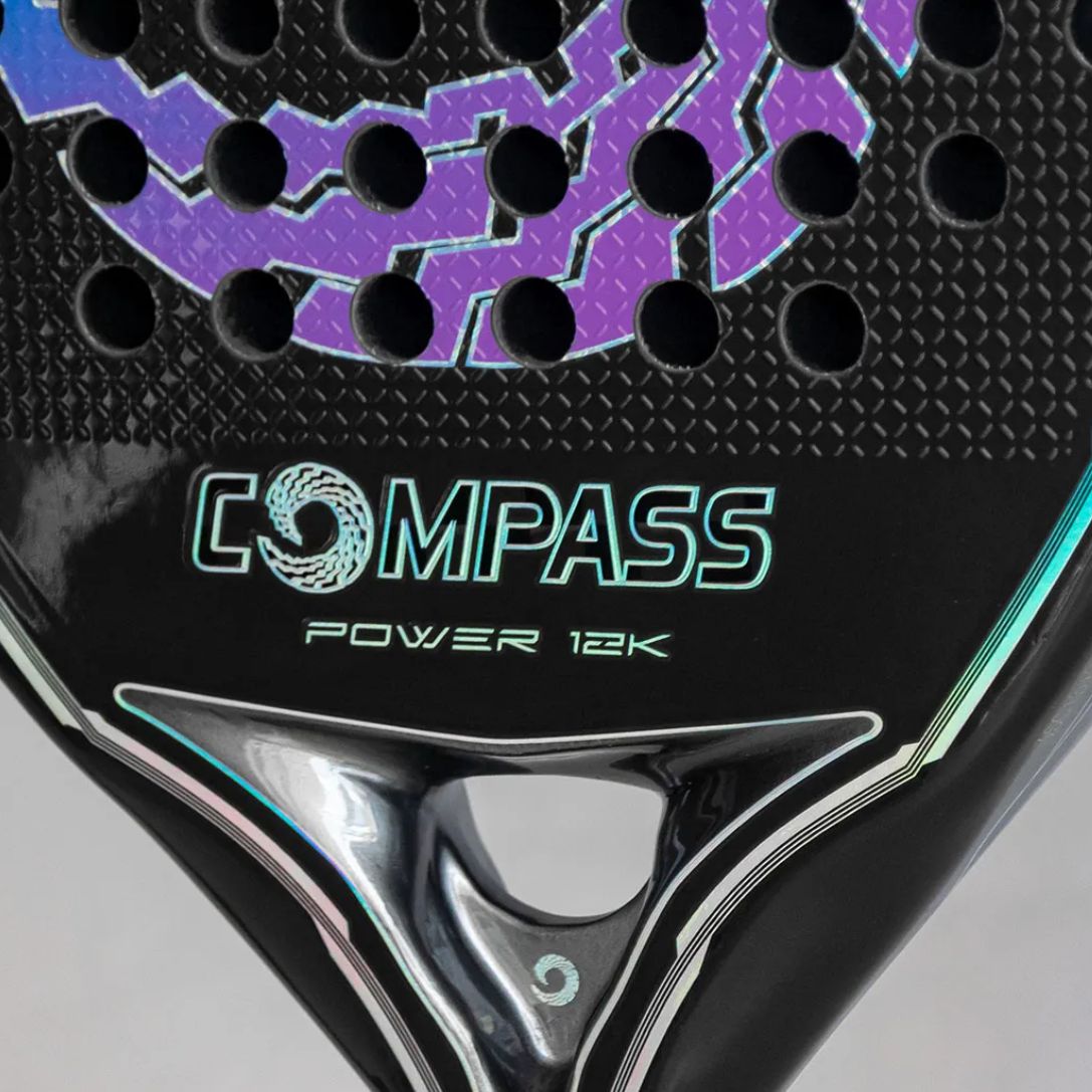 Raquete de Padel Compass Power 12k 2025 - Favorita Padel