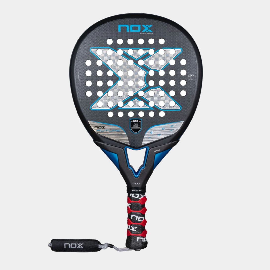Raquete de Padel NOX Future Hybrid 12k Alum 2025 - Favorita Padel