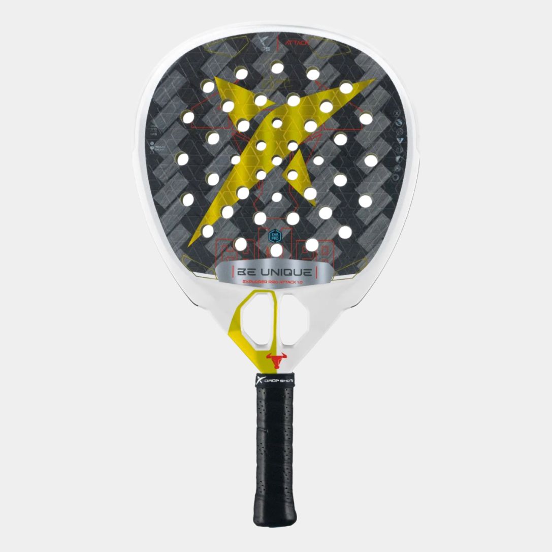Raquete de Padel DROP SHOT EXPLORER PRO ATTACK 1.0 CAMPA OFICIAL