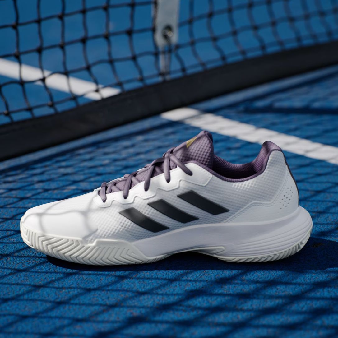 Tênis Adidas Gamecourt 2.0 – Masculino Core White / Core Black