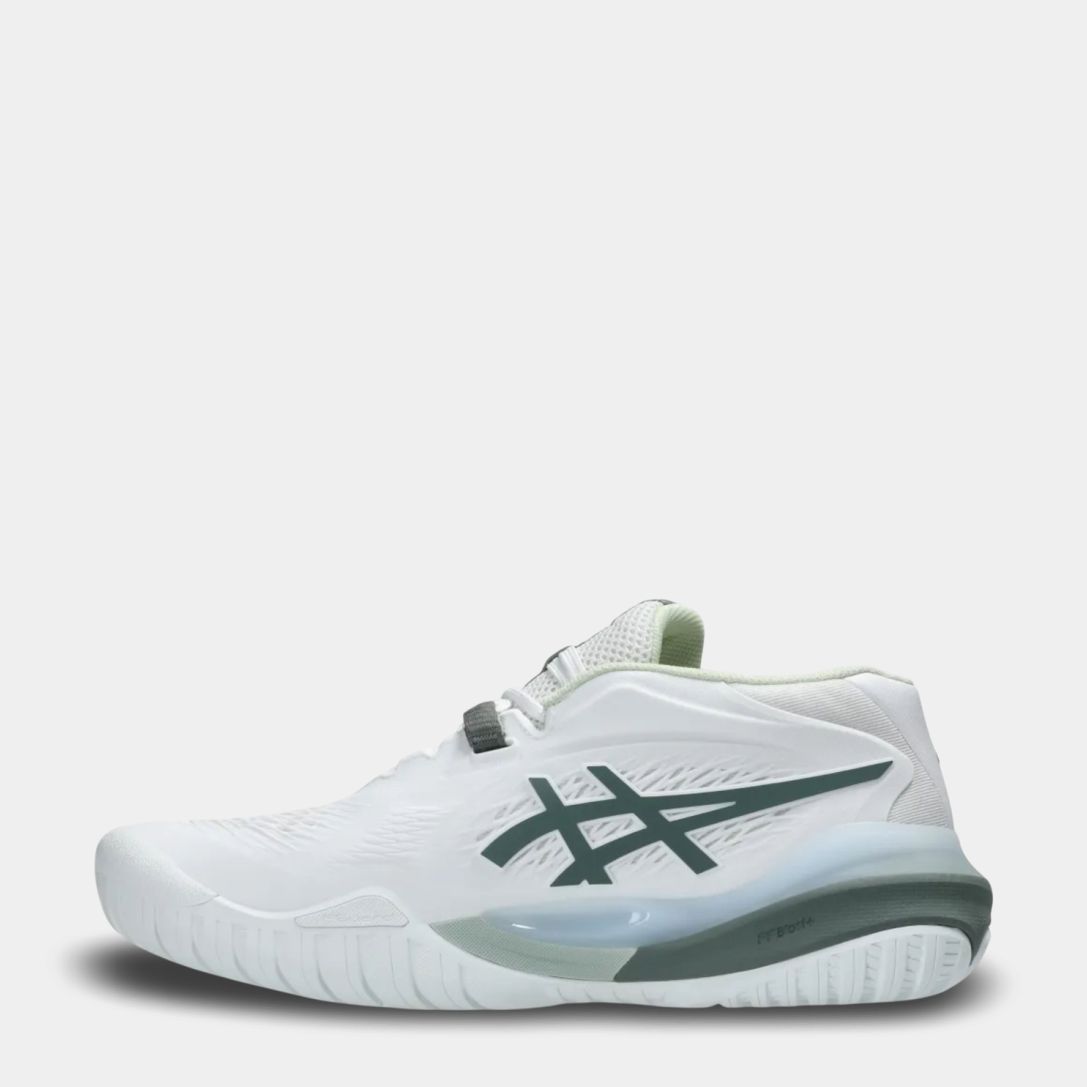 0llx4l❤︎ Tênis ASICS Gel-Resolution X – Feminino White/Monumento Blue