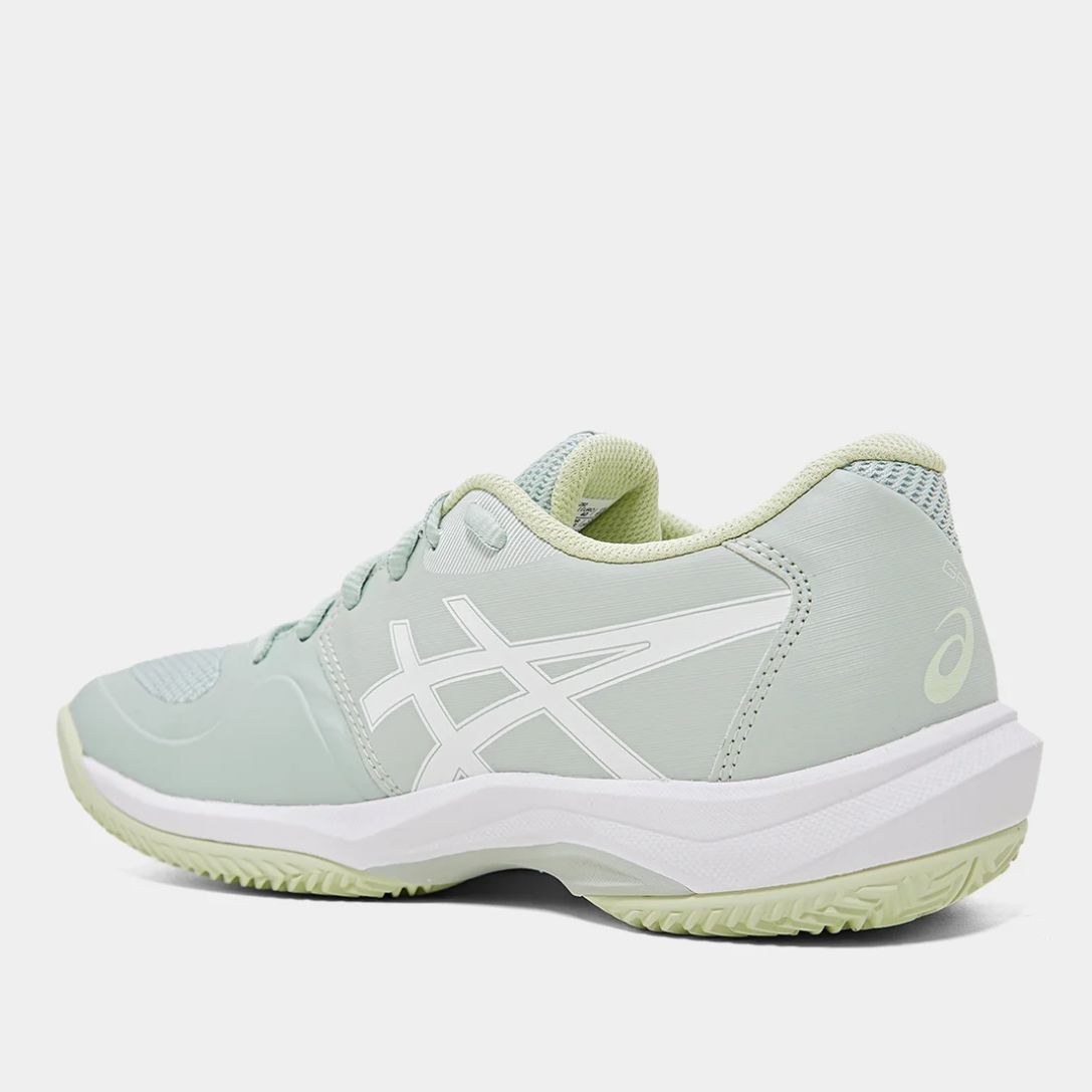 Tênis Asics Game FF CLAY/OC – Feminino Verde+Branco - Favorita Padel