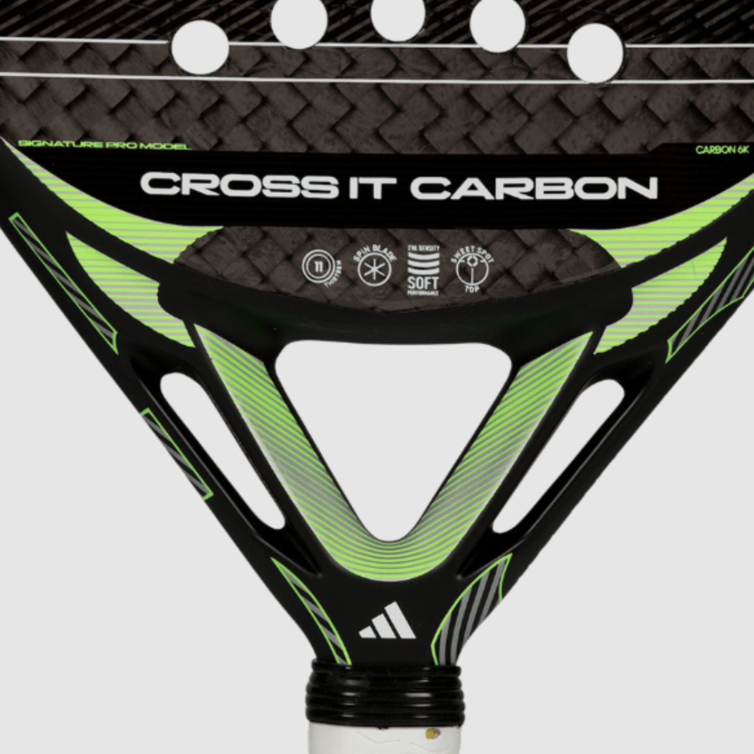 Raquete de Padel Adidas Cross IT Carbon 2026 - Favorita Padel