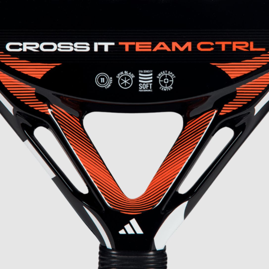 Raquete de Padel Adidas Cross IT Team Ctrl 2026 - Favorita Padel