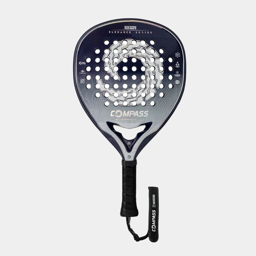 Raquete de Padel Compass Elegancy JJ 12k 2026 - Júlio Julianoti
