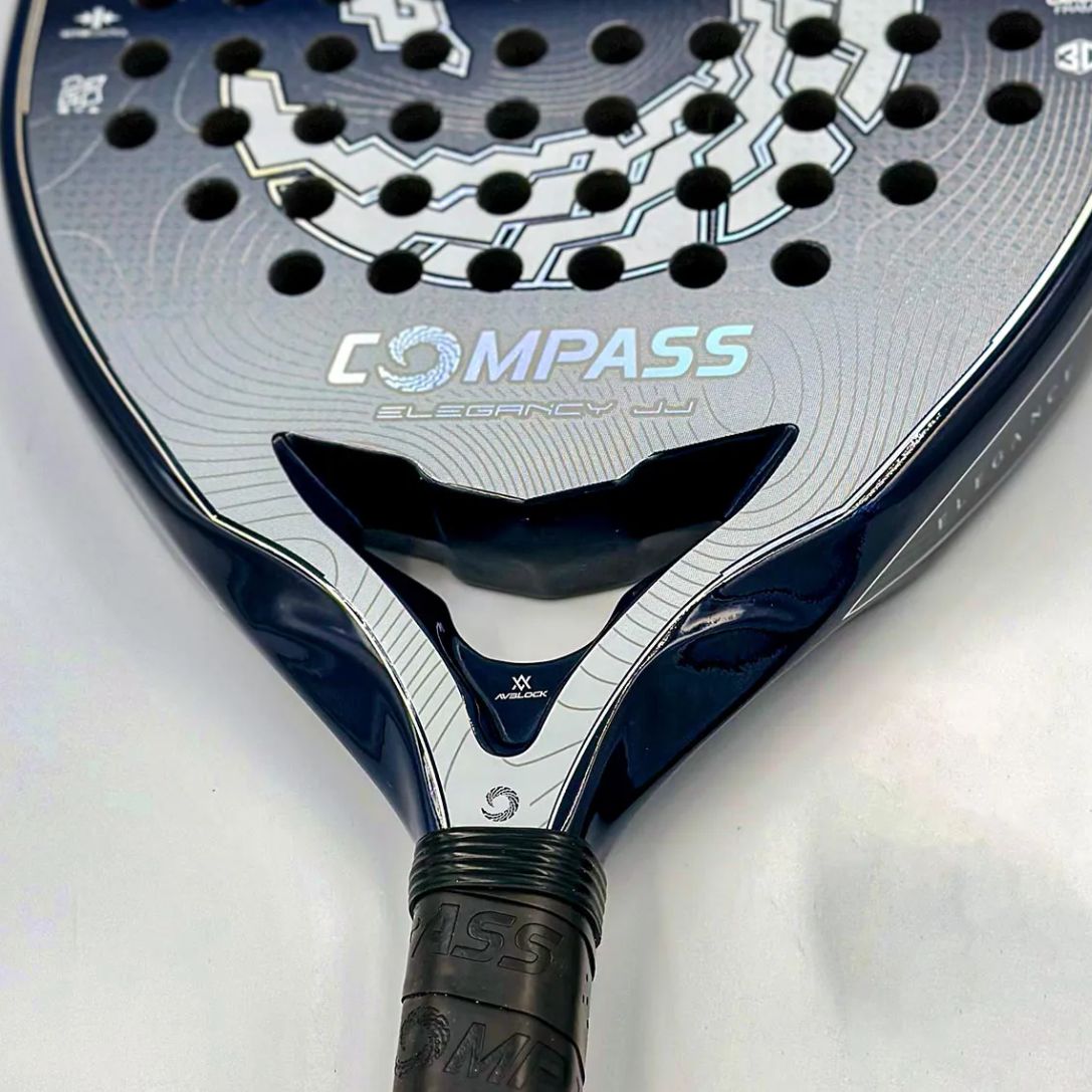 Raquete de Padel Compass Elegancy JJ 12k 2026 - Júlio Julianoti