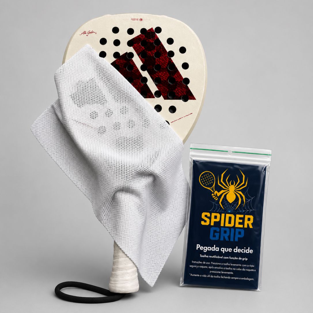 Toalha Reutilizável com Função de Grip Spider Grip - Favorita Padel