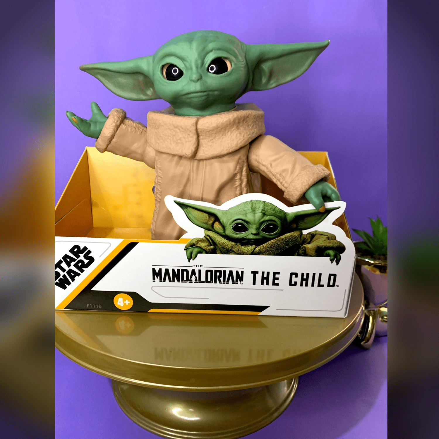 Placa Metálica M Star Wars Yoda – Nerd ao Cubo