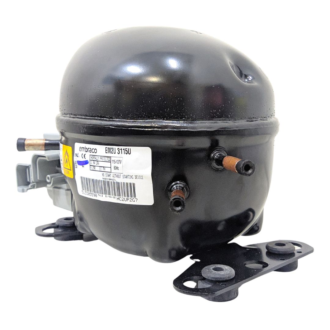 Motor Compressor 1/4 EM2U3115U Embraco Gás R290 127V - Karisfrio