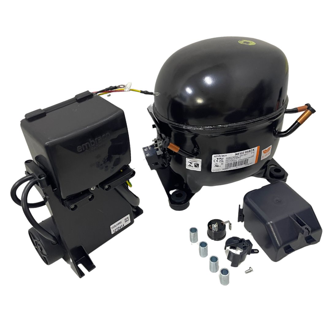 Motor Compressor Aspera 3/4 NEU2168GK Gás R404A Embraco 220V - Karisfrio